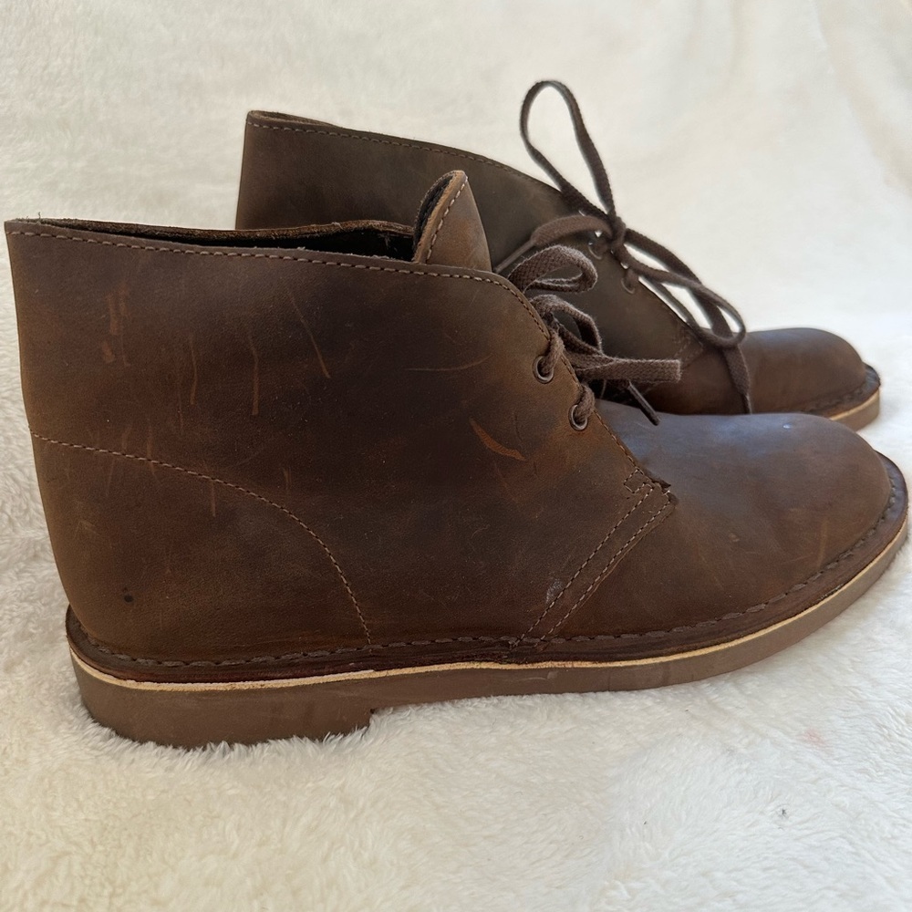 Clarks Dark Brown Men’s Desert Boots 8.5 M Chukka Boots